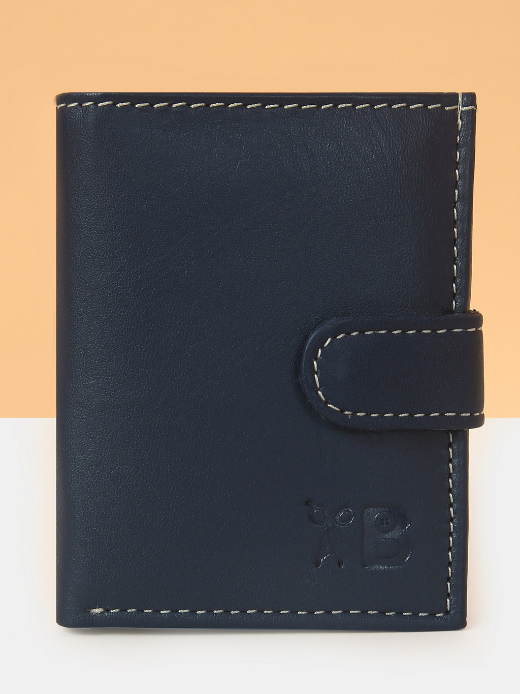 Blue POP-UP Card Wallet with RFID Protection