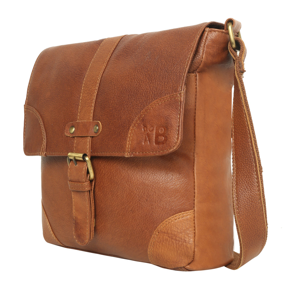 Tan Leather Sling Bag: Trendy Design, Practical Convenience, and Ultimate Style