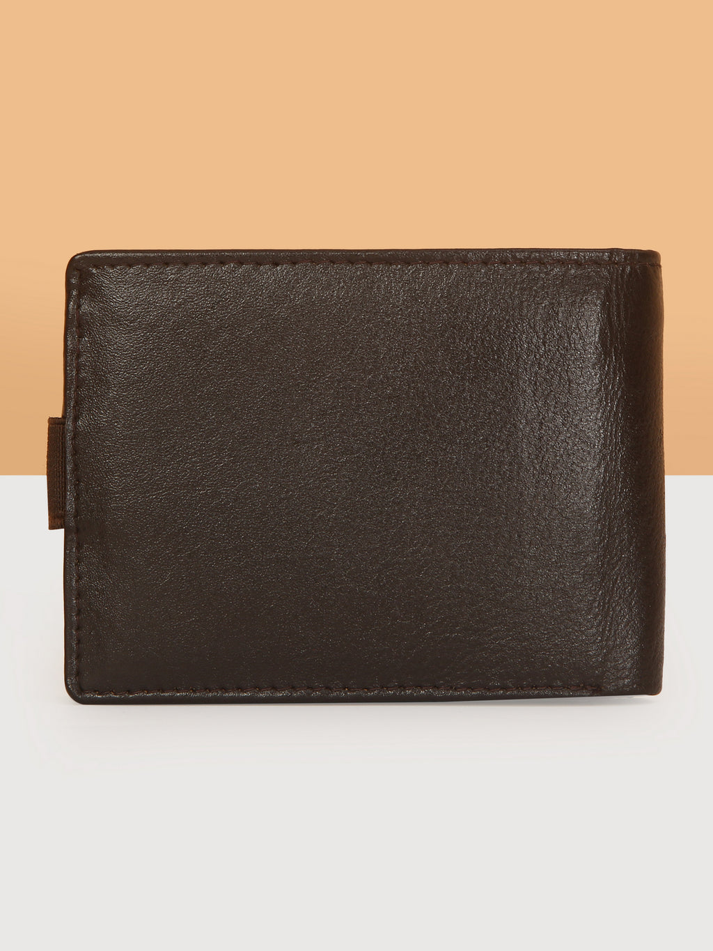 Chocolate Brown Bifold Leather Mens Wallet
