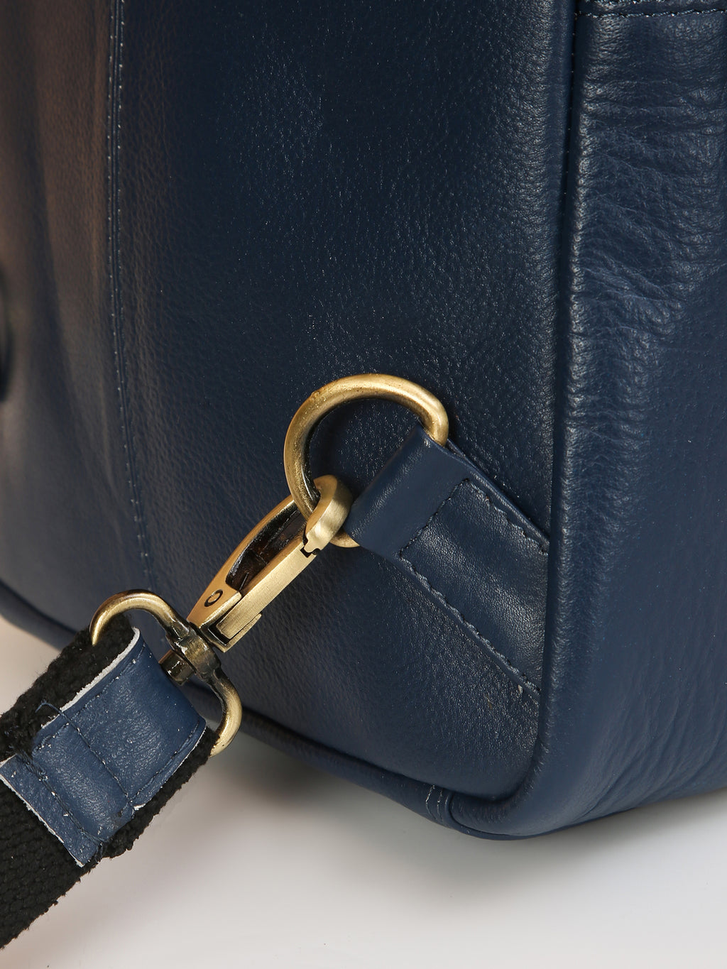 Azure Crossbody Leather Chest Bag  – Rahul Makin's Signature Monogram Edition