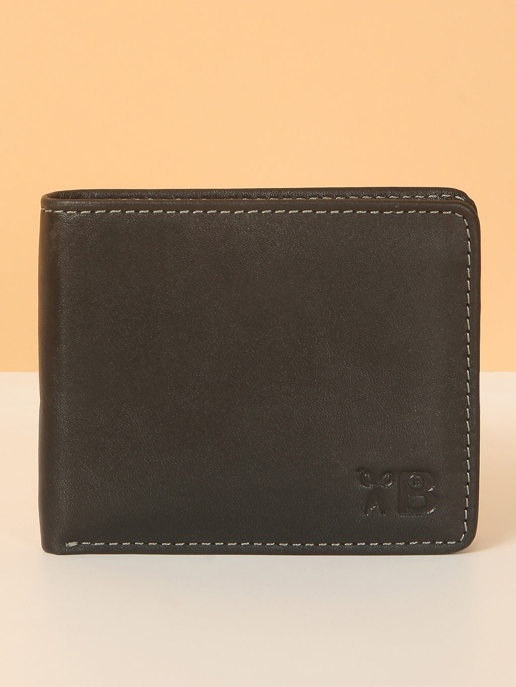 Black Bifold Leather Men's Wallet