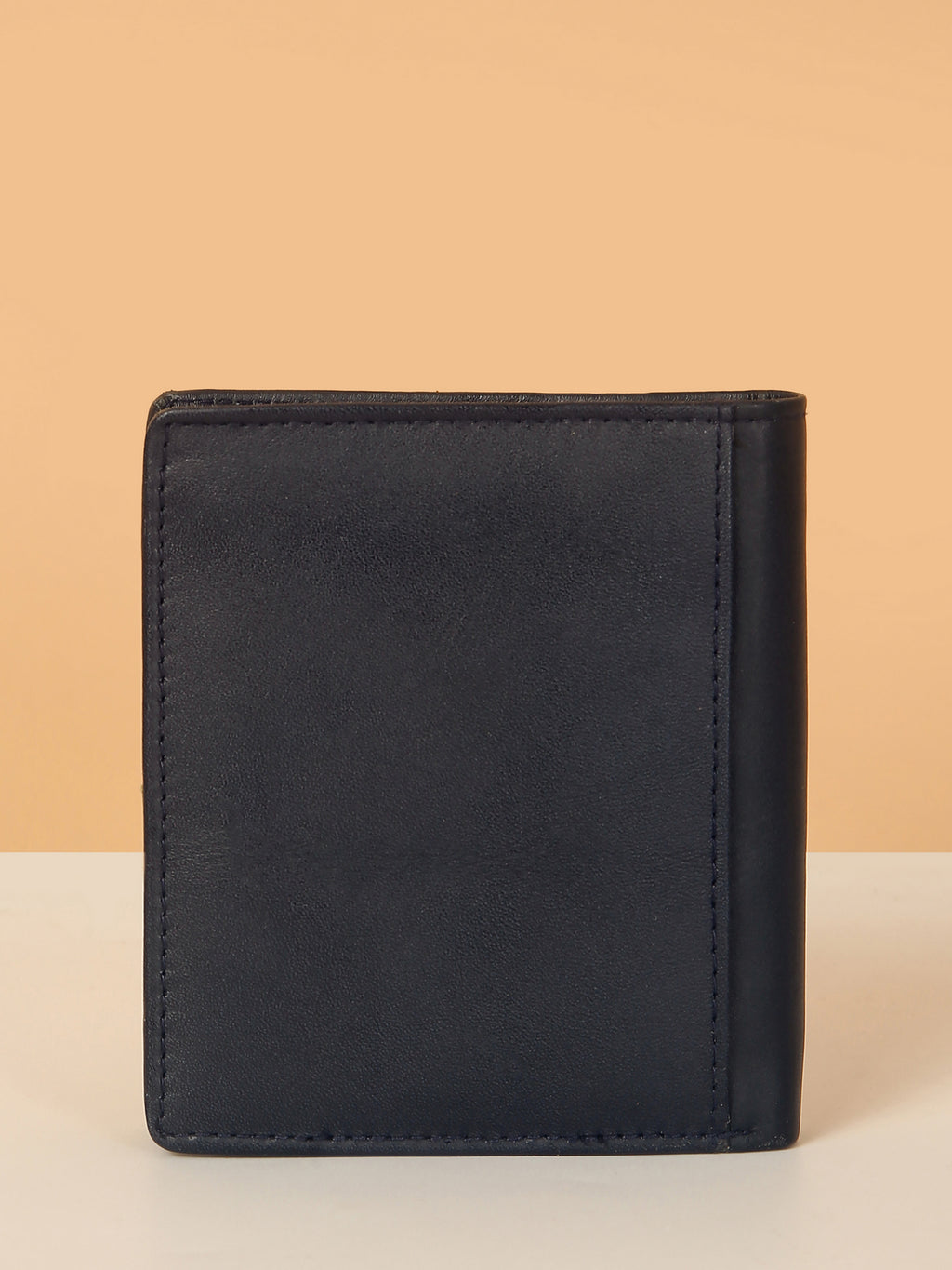 Blue Leather Notebook Wallet for Men – Classic Style & Practical Design