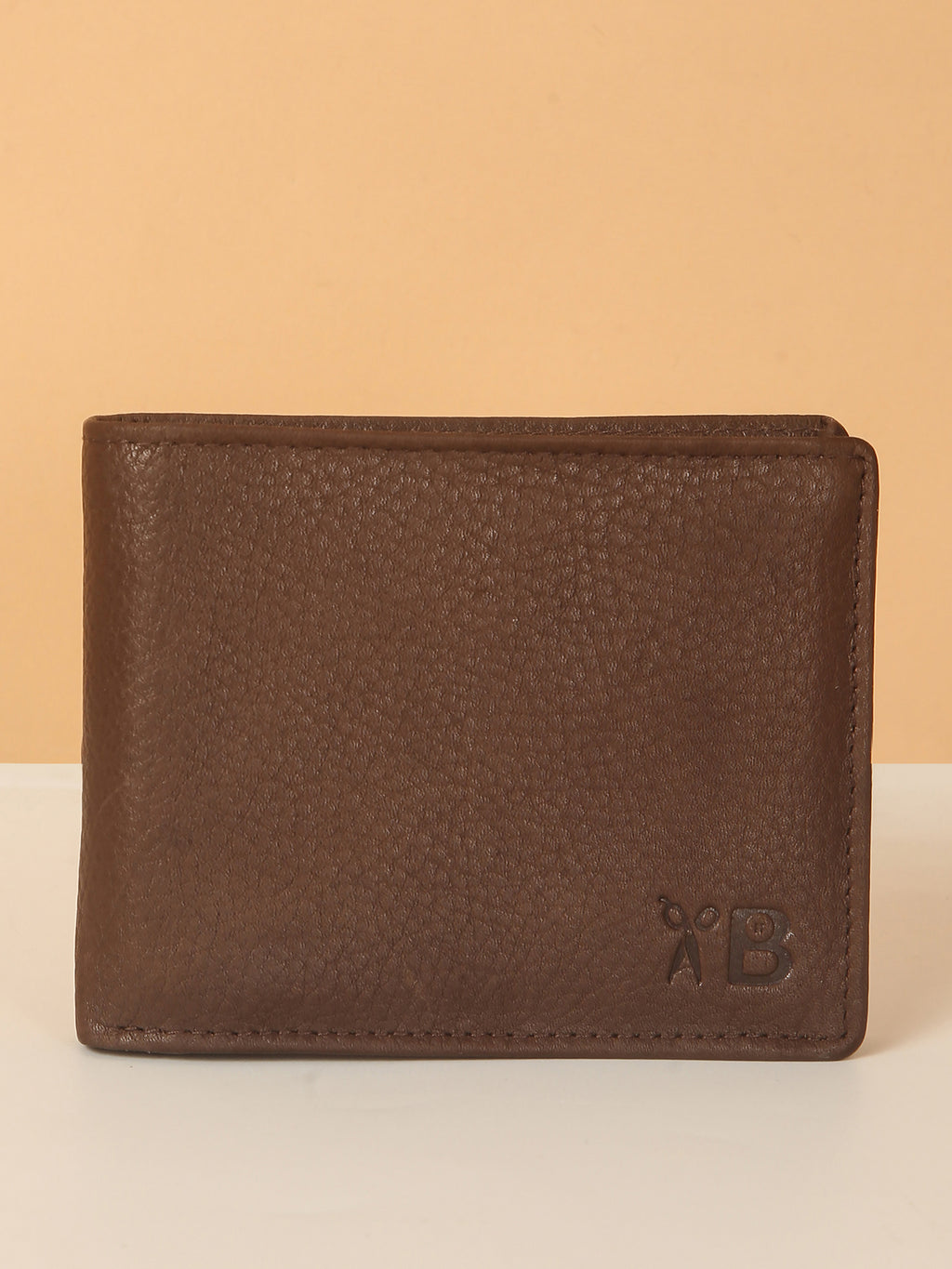 Brown Bifold Leather Wallet for Men