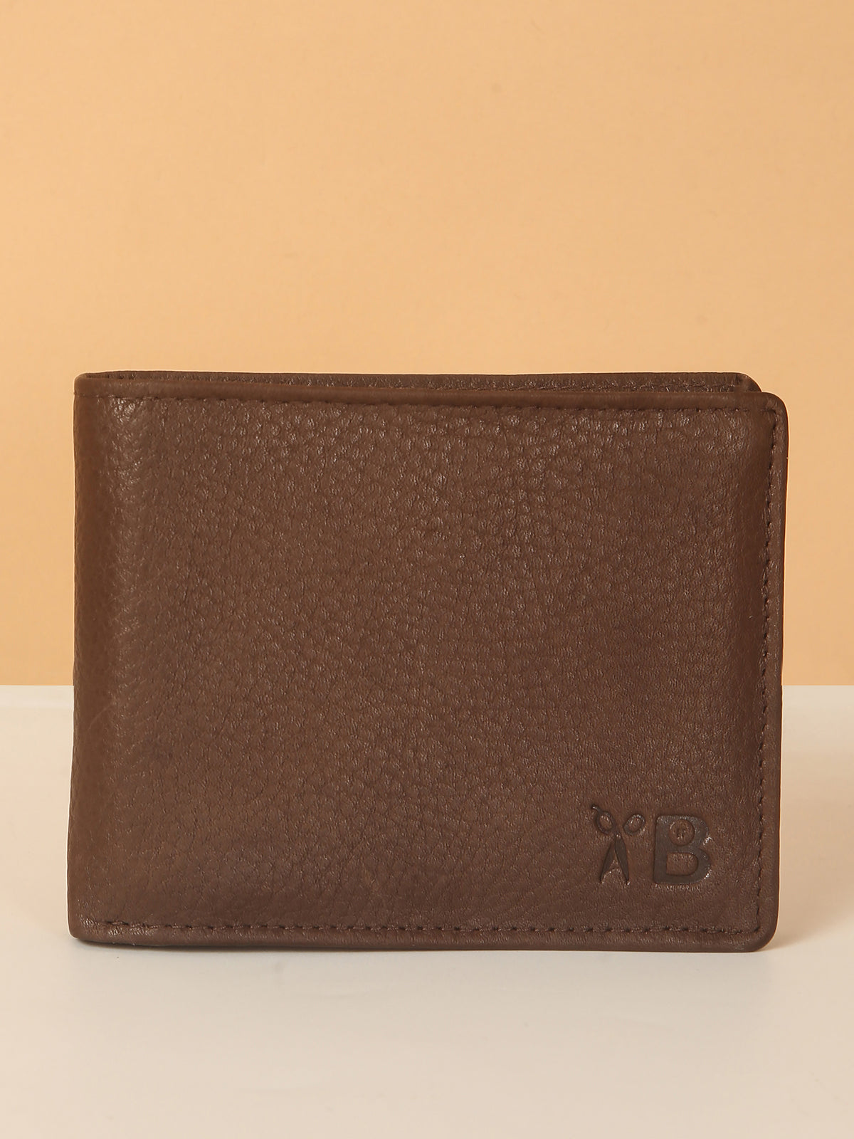 Brown Bifold Leather Wallet for Men