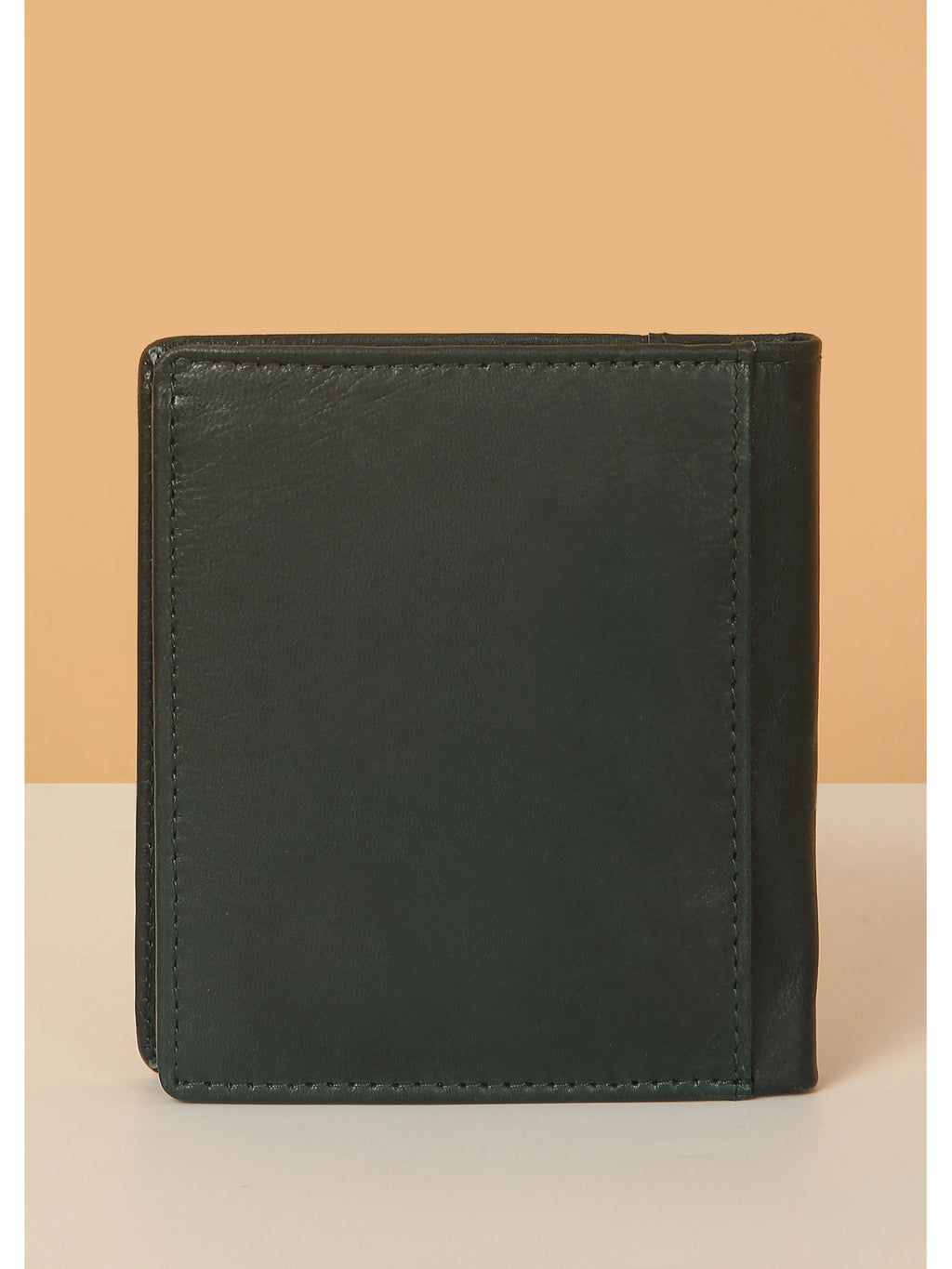 Green Leather Notebook Wallet for Men – Stylish & Functional