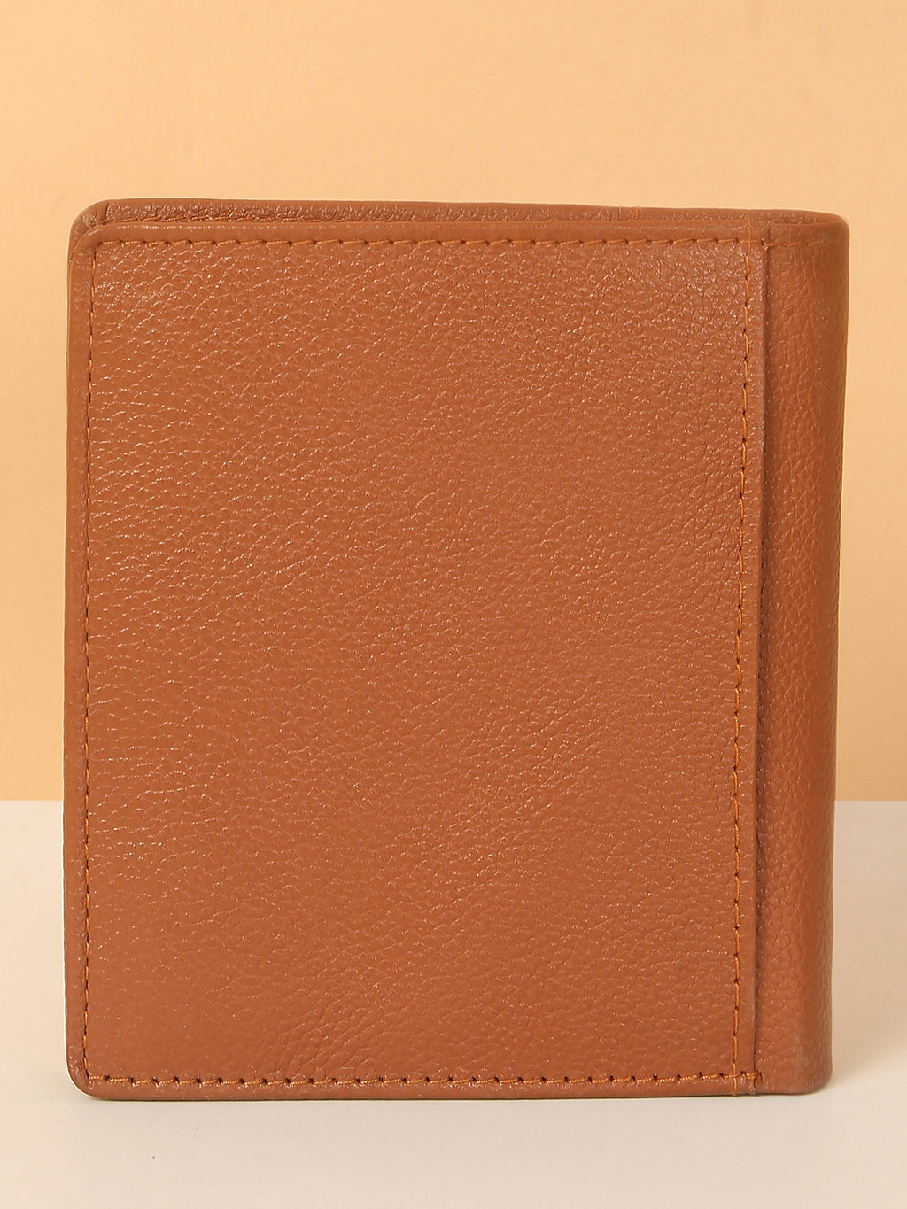Tan Leather Notebook Wallet for Men – Classic Style & Practical Design