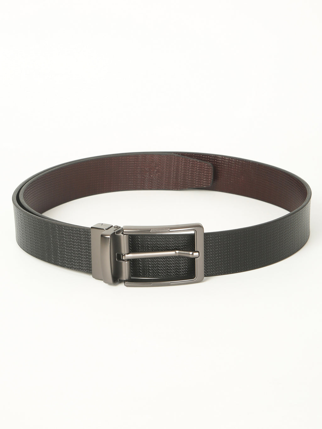 Luxor Reversible Leather Belt – Black & Brown