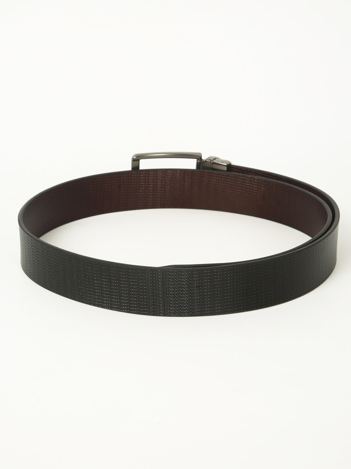 Luxor Reversible Leather Belt – Black & Brown
