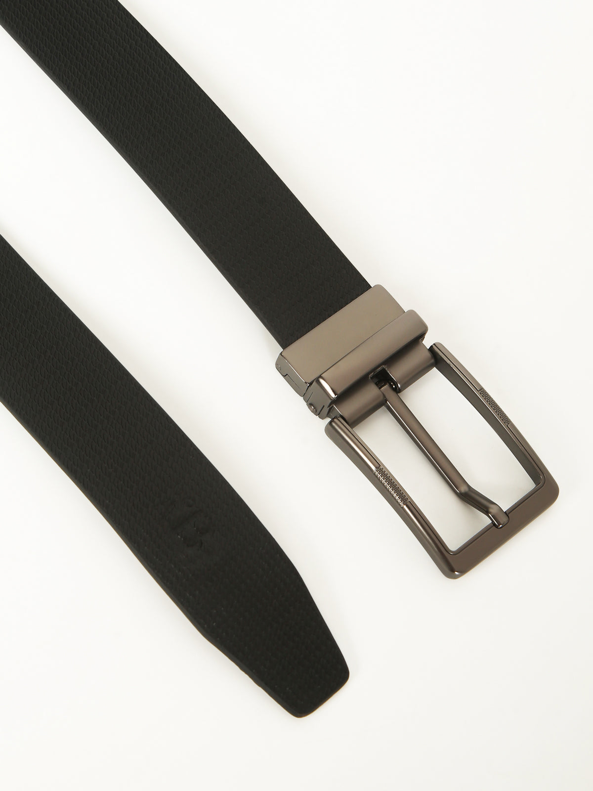 Luxor Reversible Leather Belt – Black & Brown