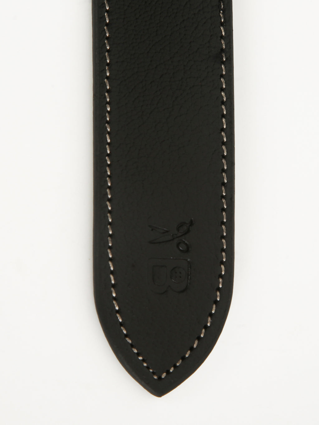 Casual Black Leather Belt – Genuine Leather Comfort with Everyday Style