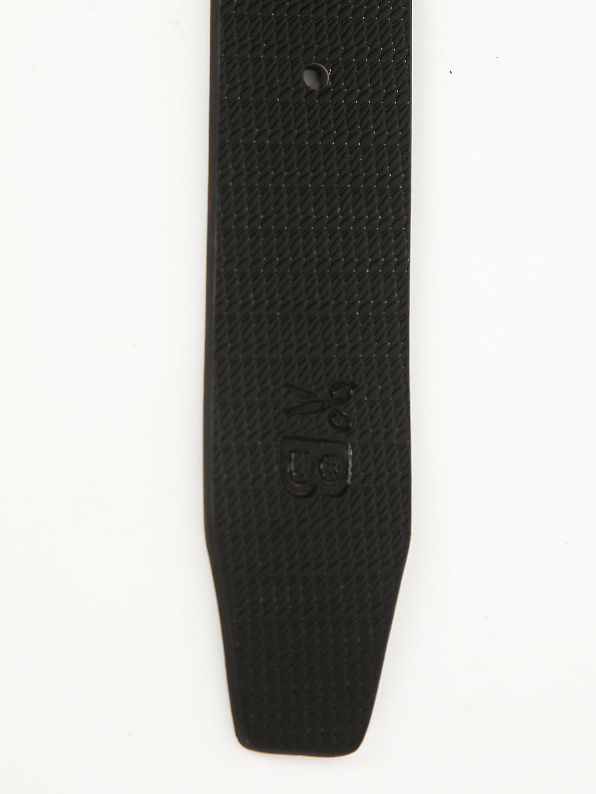 Luxor Black Formal Genuine Leather Belt with Imported Buckle