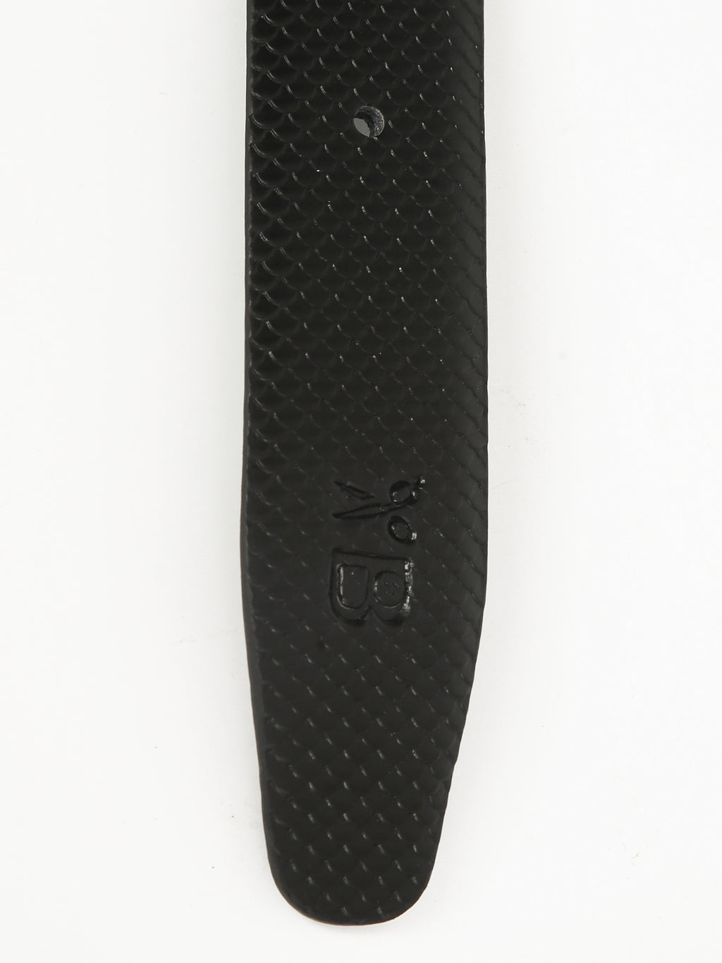 Fish Scale Reversible Leather Belt – Genuine Leather Craft with Imported Buckle