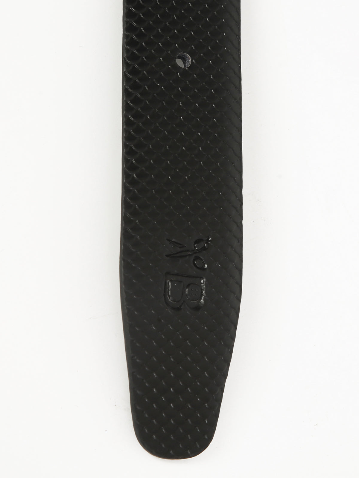 Fish Scale Reversible Leather Belt – Genuine Leather Craft with Imported Buckle