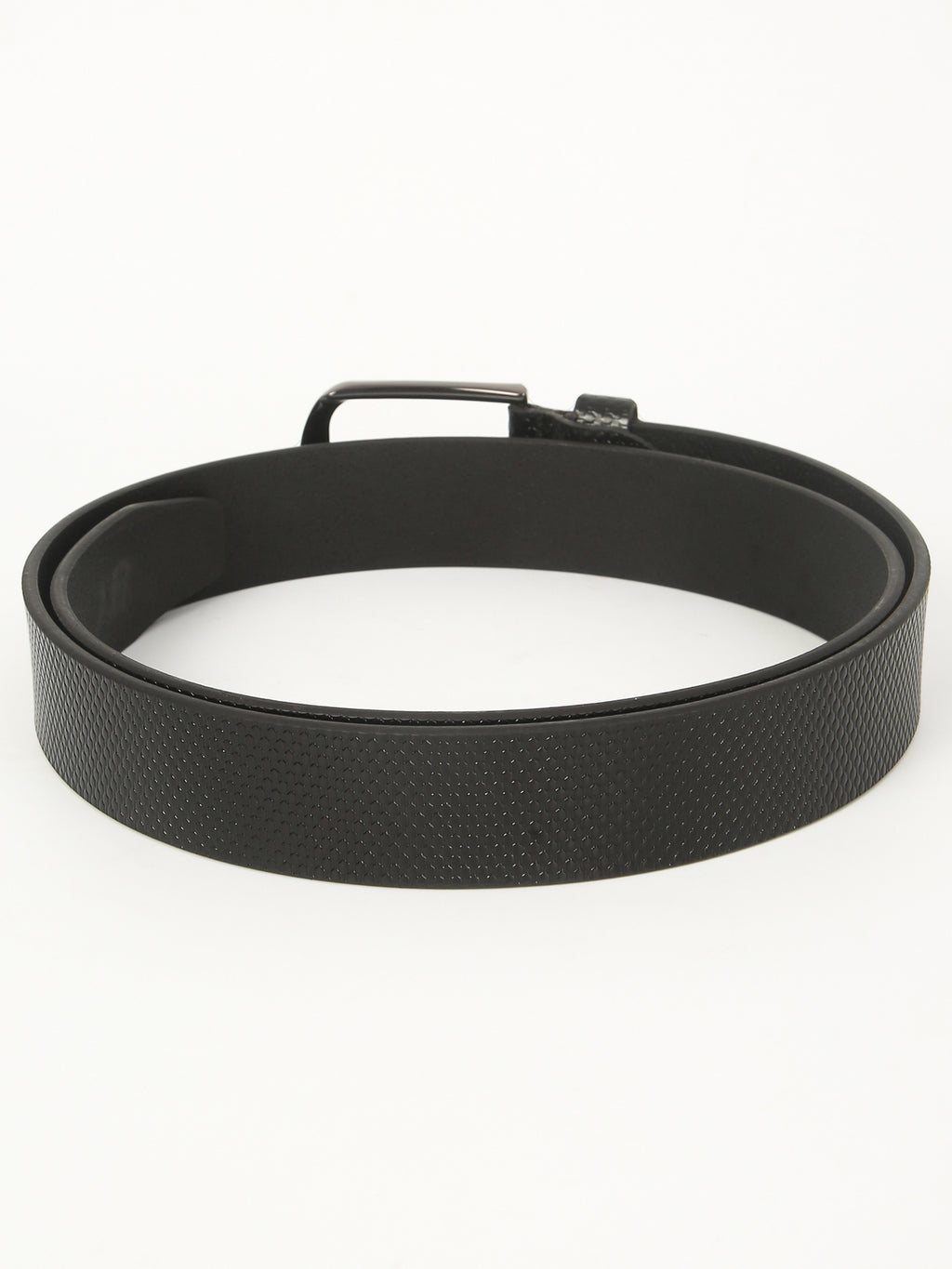 Orbit Black Formal Genuine Leather Belt with Imported Buckle