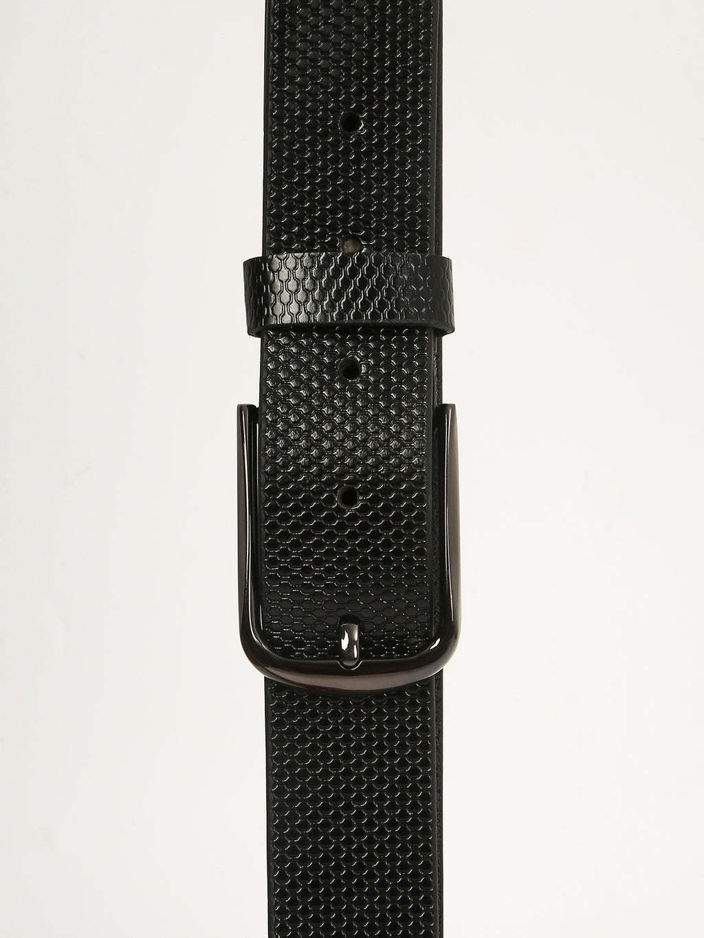 Orbit Black Formal Genuine Leather Belt with Imported Buckle