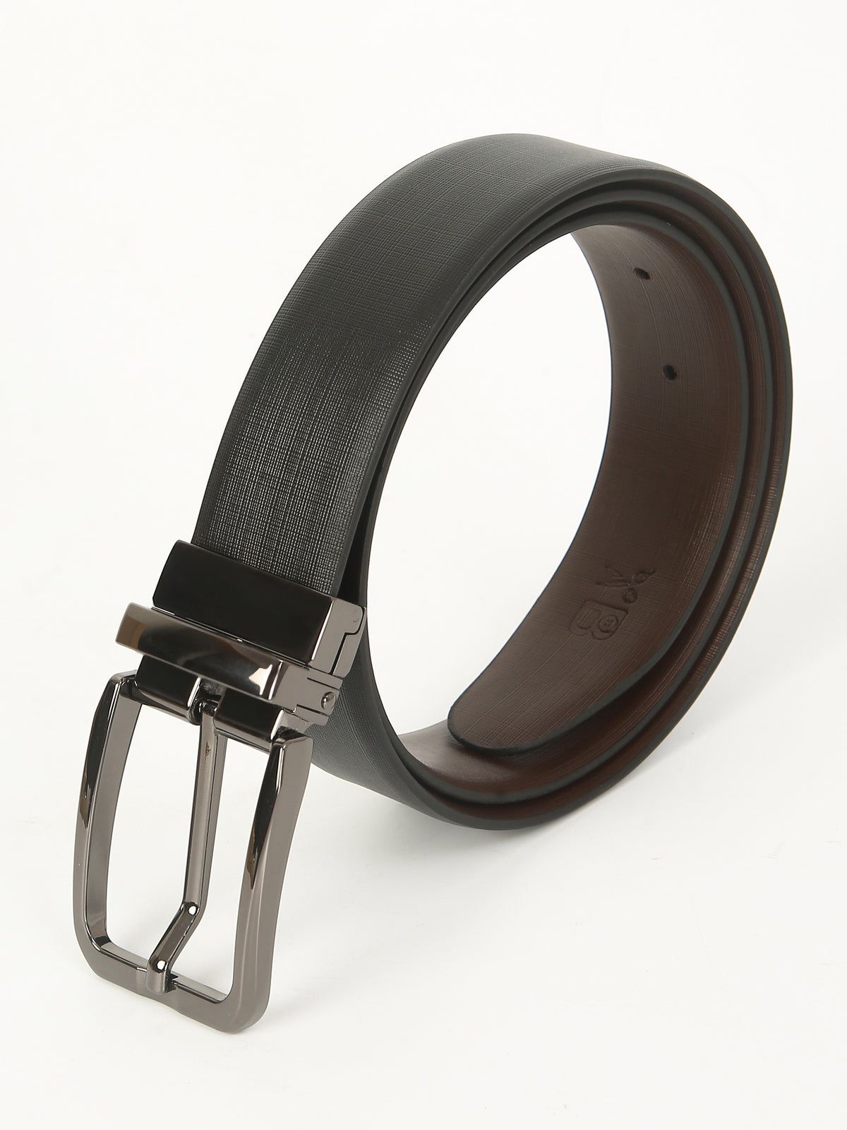 Crossliner Reversible Leather Belt – Genuine Leather, Imported Buckle Elegance