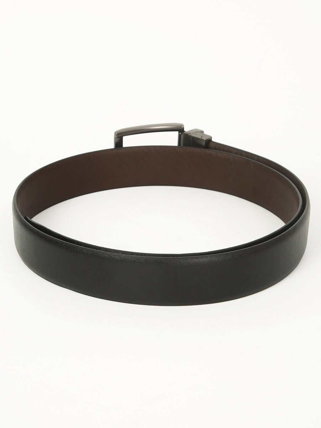 Ninja Print Reversible Leather Belt – Genuine Leather Precision with Imported Buckle