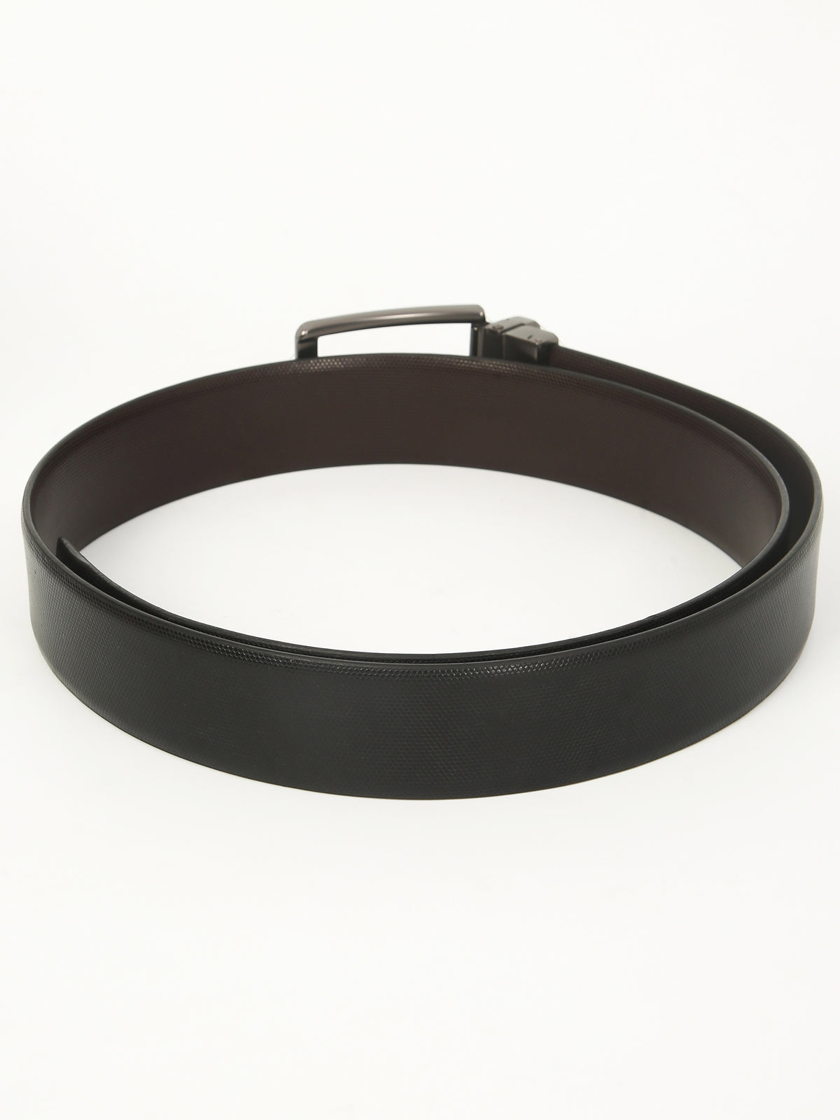 Pentagon Luxe Reversible Leather Belt – Dual-Tone Elegance with Imported Buckle