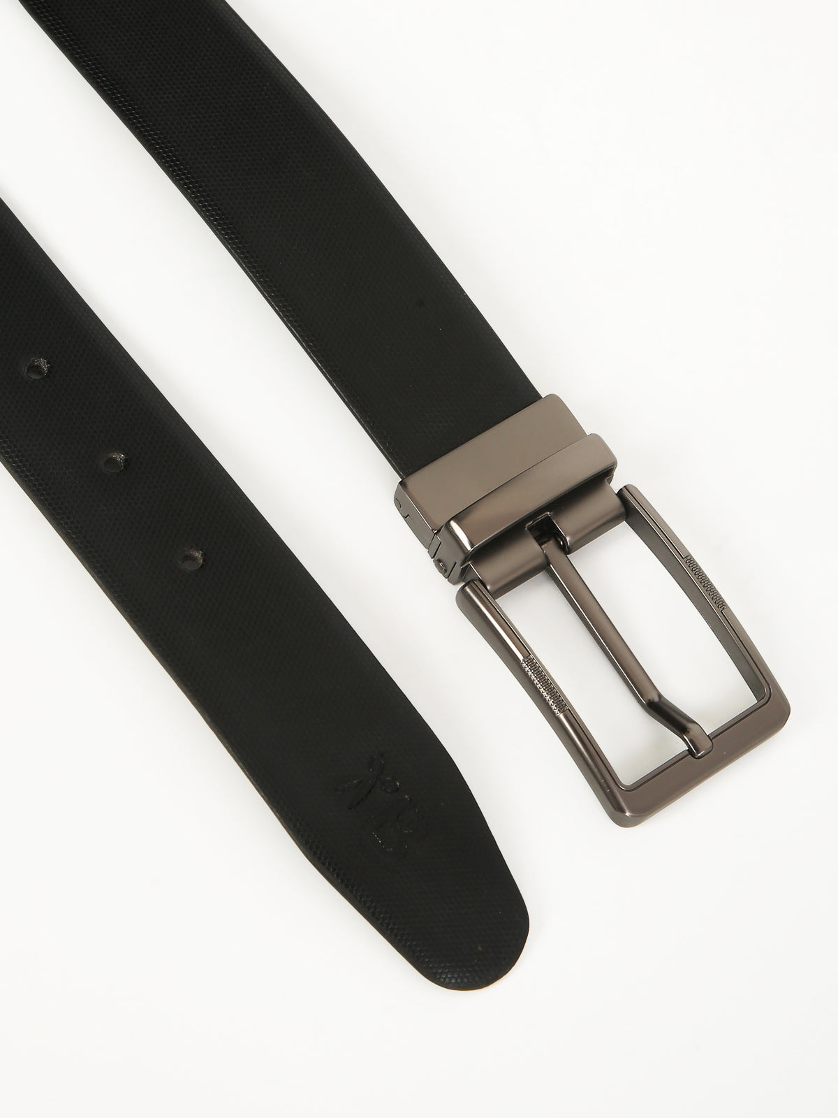Pentagon Luxe Reversible Leather Belt – Dual-Tone Elegance with Imported Buckle