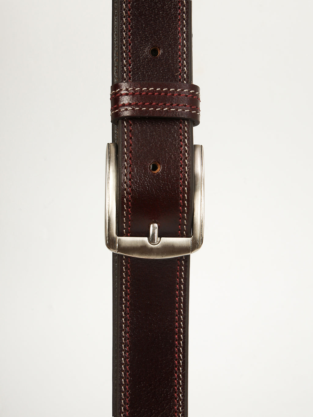 Casual Brown Leather Belt – Genuine Leather Craft for Everyday Wear