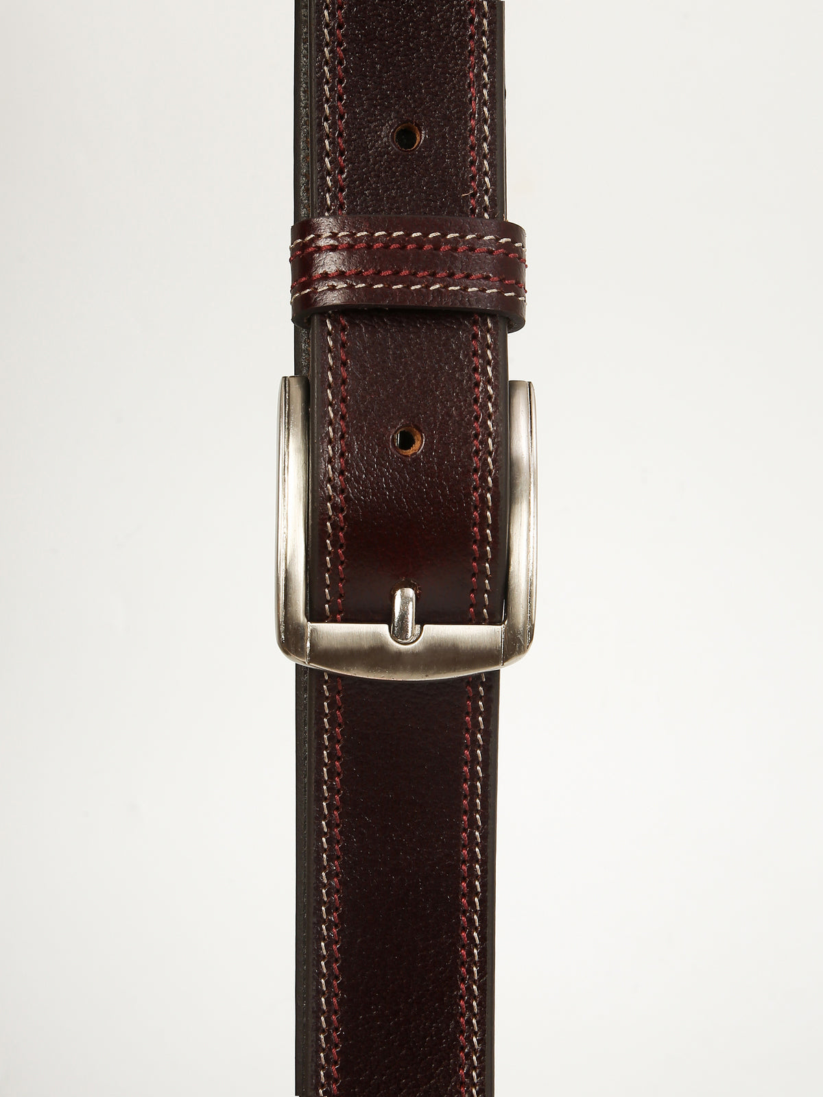 Casual Brown Leather Belt – Genuine Leather Craft for Everyday Wear