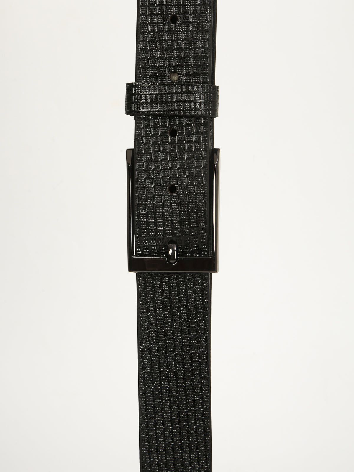 Apex Black Formal Genuine Leather Belt with Imported Buckle