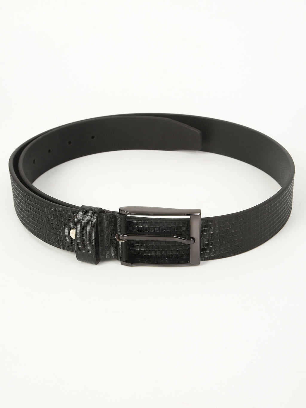 Apex Black Formal Genuine Leather Belt with Imported Buckle