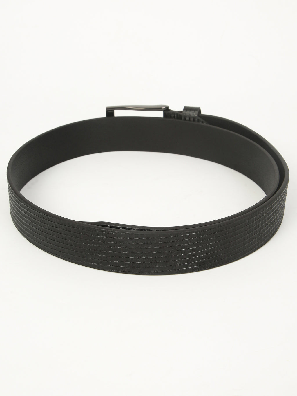 Apex Black Formal Genuine Leather Belt with Imported Buckle