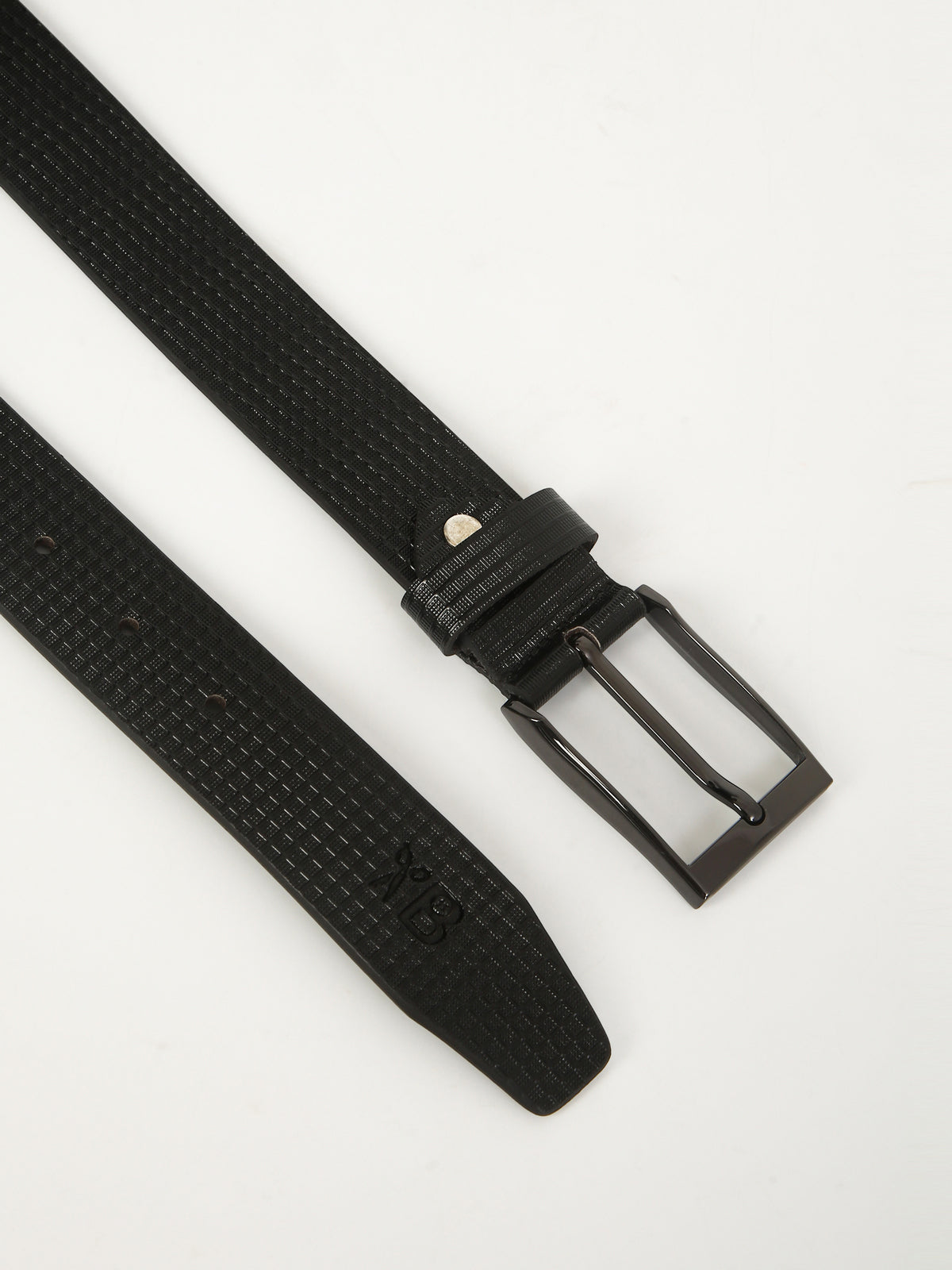 Apex Black Formal Genuine Leather Belt with Imported Buckle