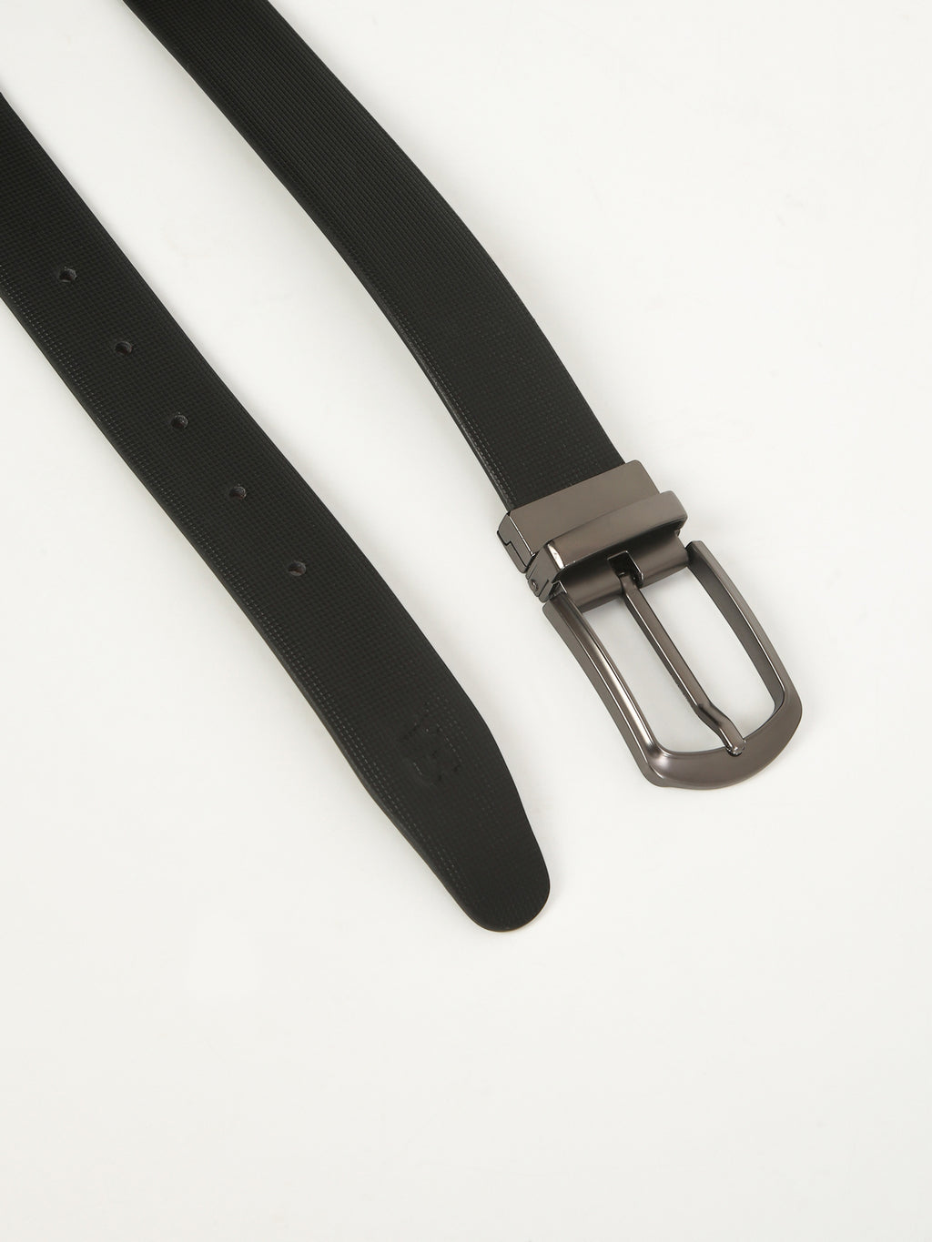 S. Matte Luxe Reversible Leather Belt – Dual-Tone Finish with Imported Buckle