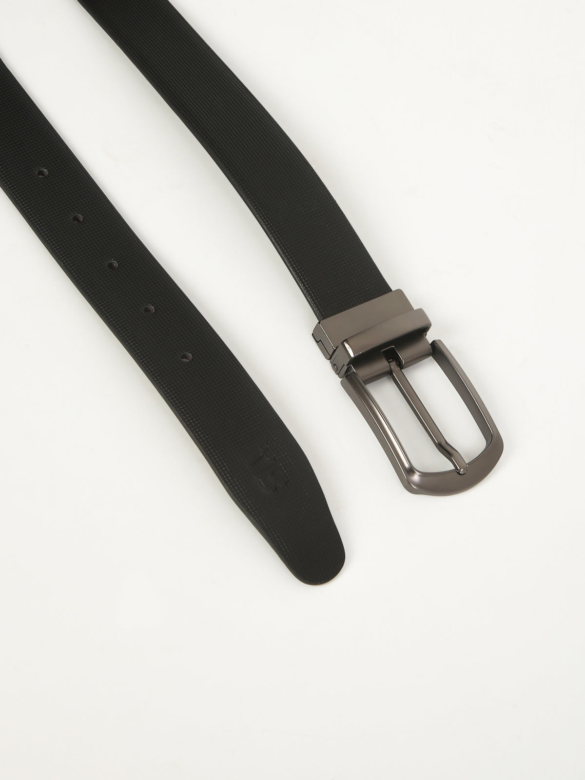 S. Matte Luxe Reversible Leather Belt – Dual-Tone Finish with Imported Buckle