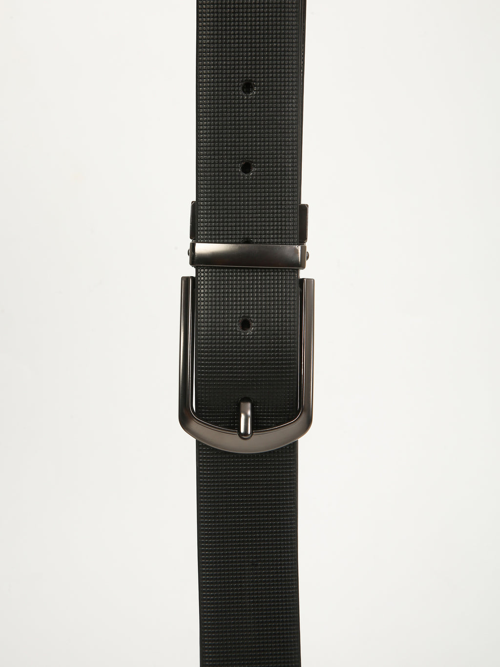 S. Matte Luxe Reversible Leather Belt – Dual-Tone Finish with Imported Buckle