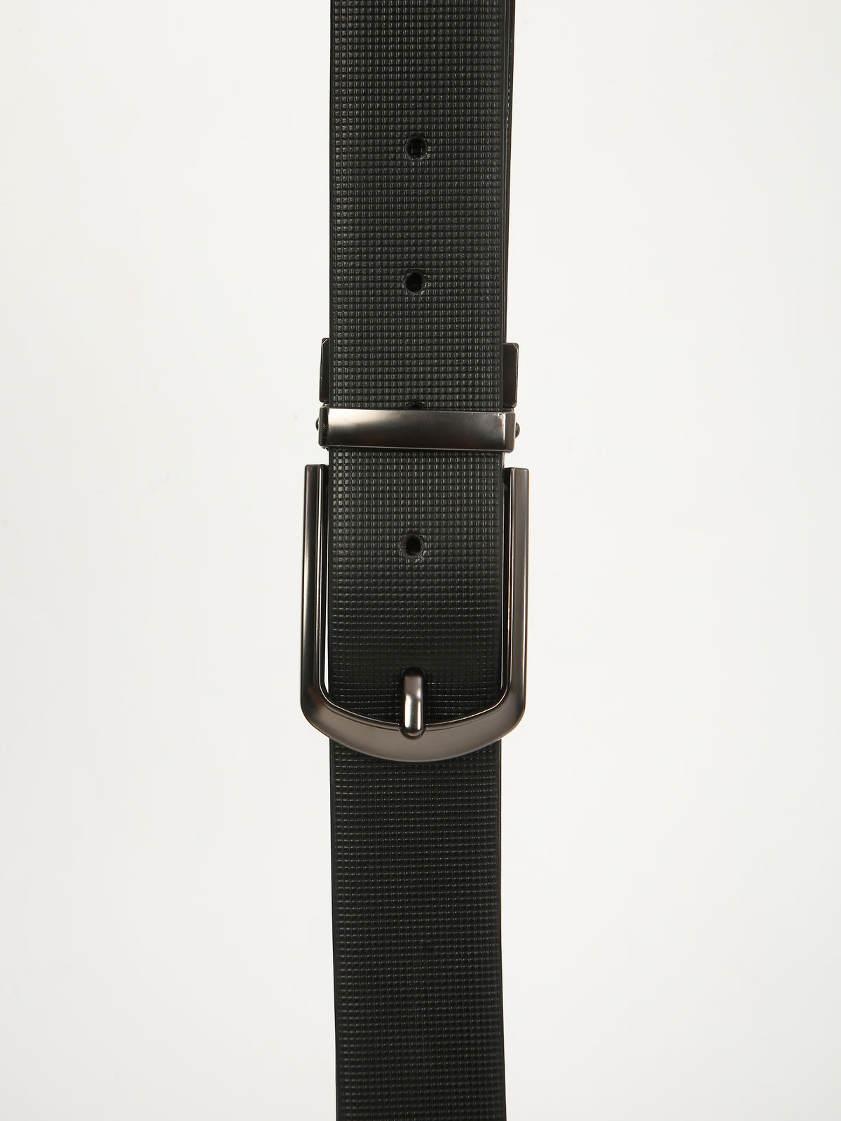 S. Matte Luxe Reversible Leather Belt – Dual-Tone Finish with Imported Buckle