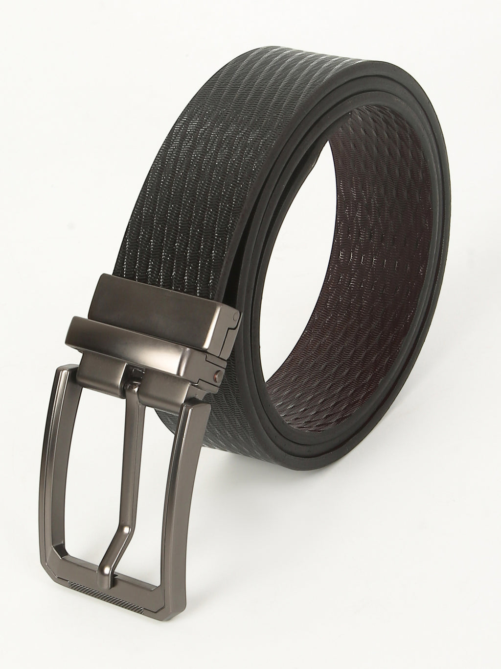 Max Reversible Leather Belt – Black & Brown