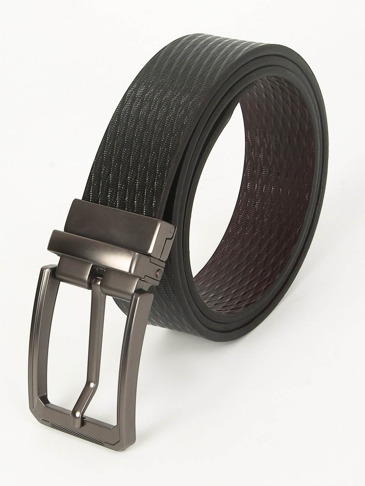 Max Reversible Leather Belt – Black & Brown