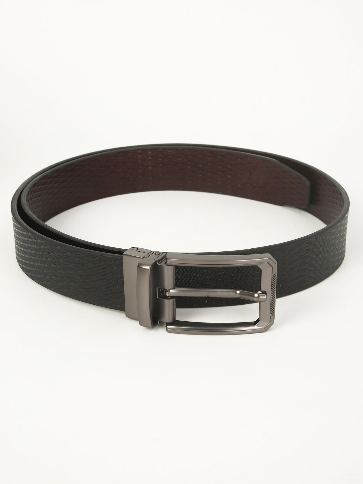 Max Reversible Leather Belt – Black & Brown