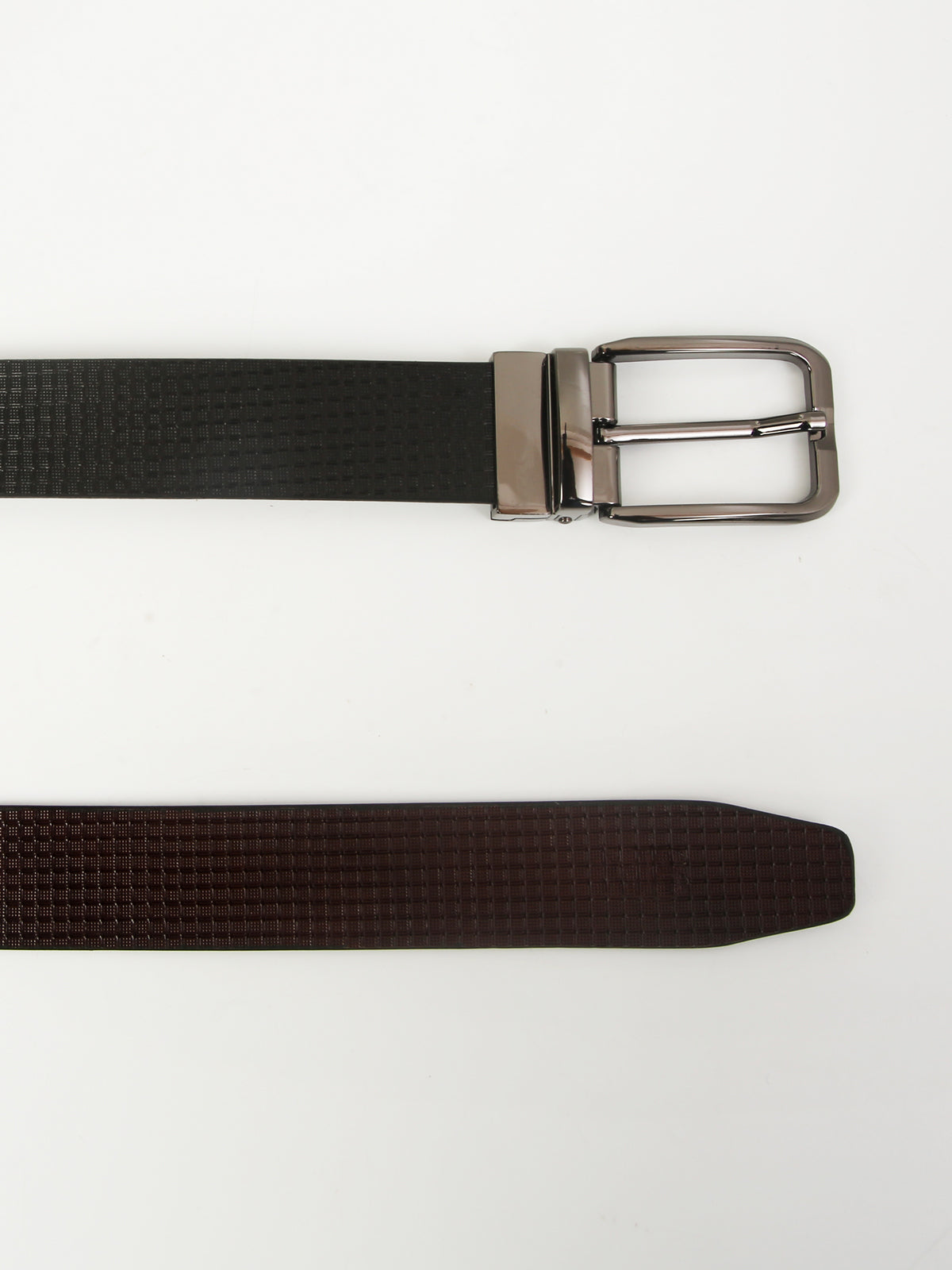 Apex Reversible Leather Belt – Black & Brown
