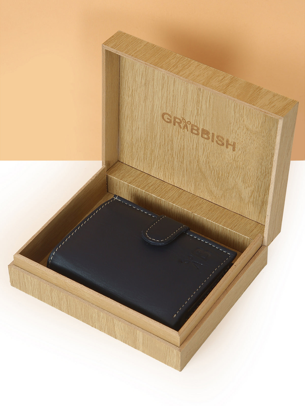 Blue POP-UP Card Wallet with RFID Protection