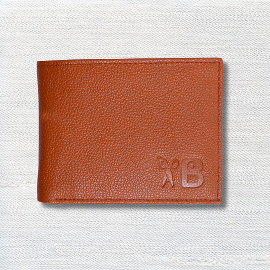 Grabbish Textured Brown Leather Men's Wallet: A Timeless Statement of Style