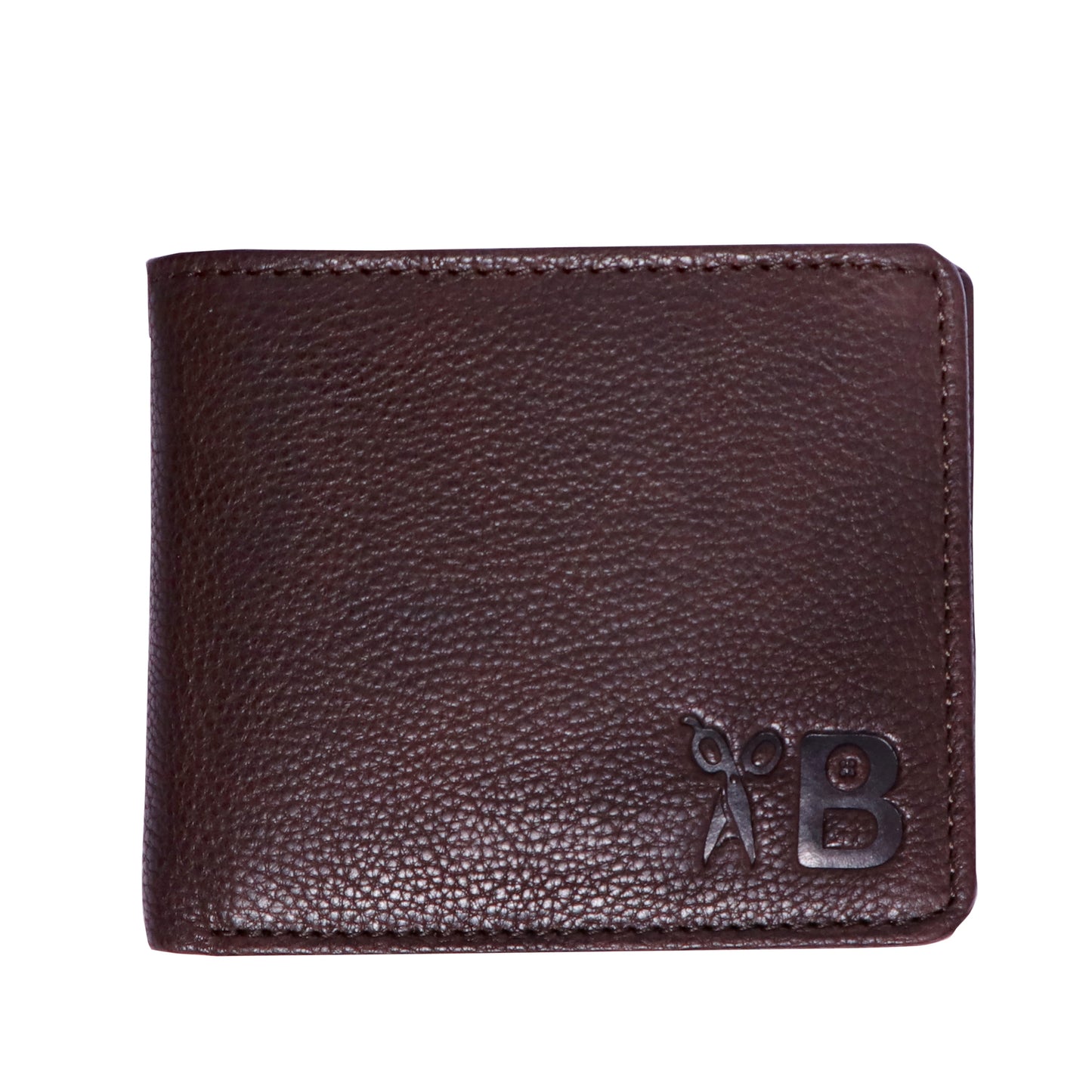 Men's Brown Leather Wallet - Timeless Elegance, Minimalist Design, Genuine Leather, Your Everyday Essential in Classic Brown