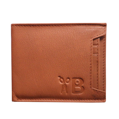 "Versatile Elegance: Men's Leather Wallet with Detachable Card Holder - A Stylish and Functional Essential" [Tan Colour]