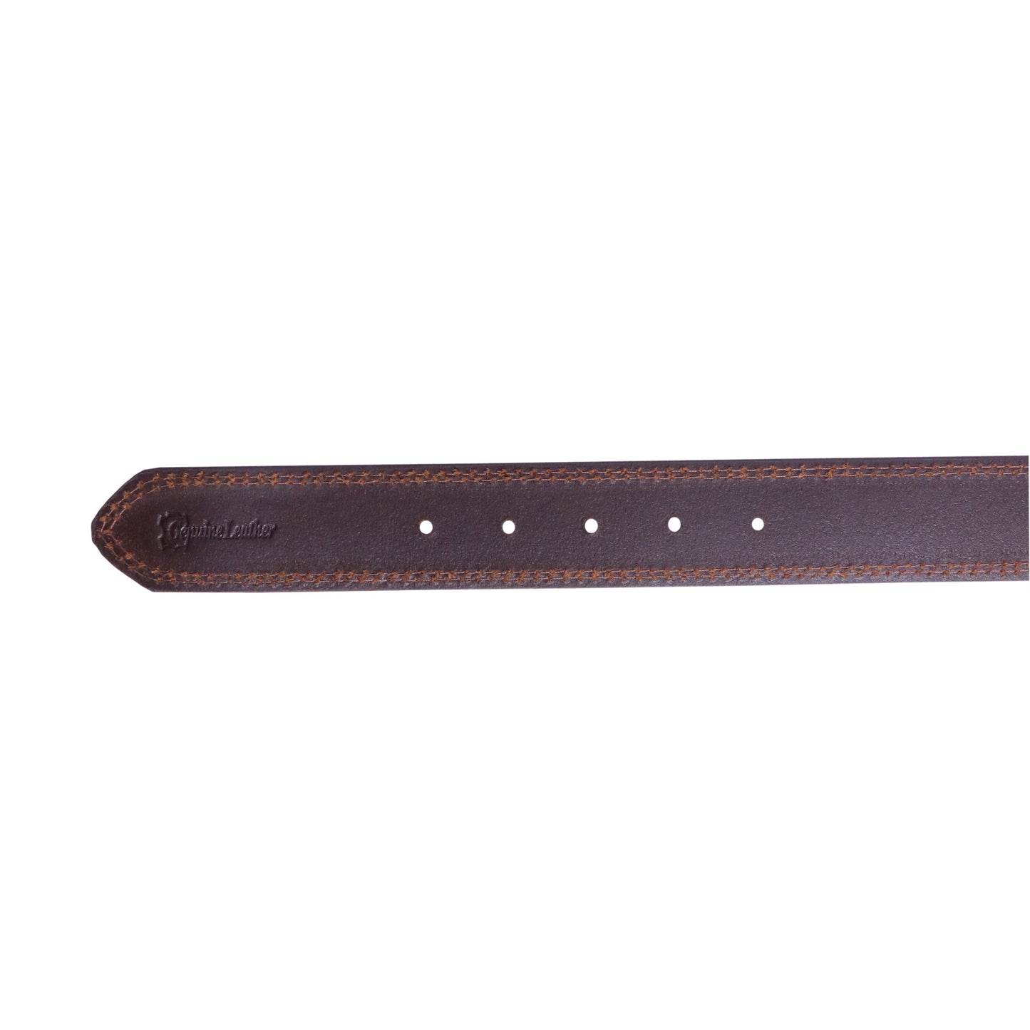 Pure Leather Belt for Men | Dark Brown Colour | Trendy Design | Stylish Buckle