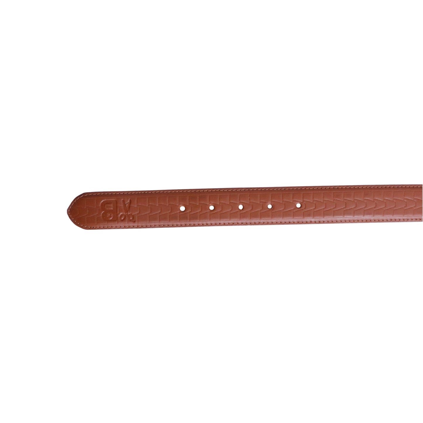 Designer Leather Belt for Men in Brown Colour