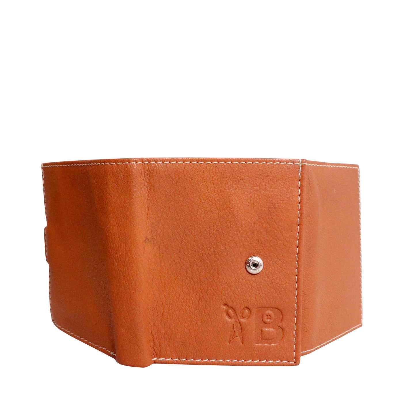 Grabbish Leather Wallet for Men | RFID Protected | Special Card Pop-up Feature | Tan Colour